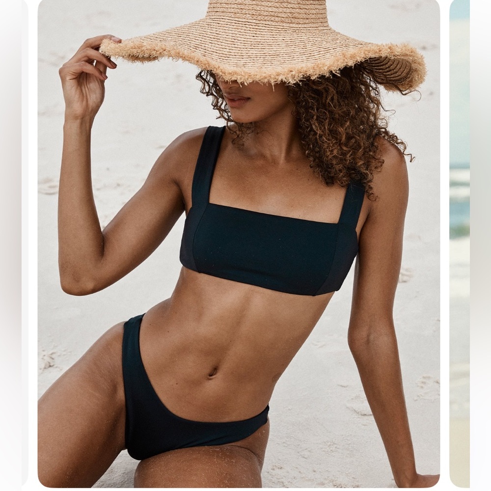 Monday Swimwear Black Bikini Top